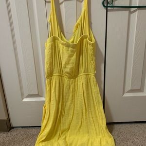 Yellow sun dress